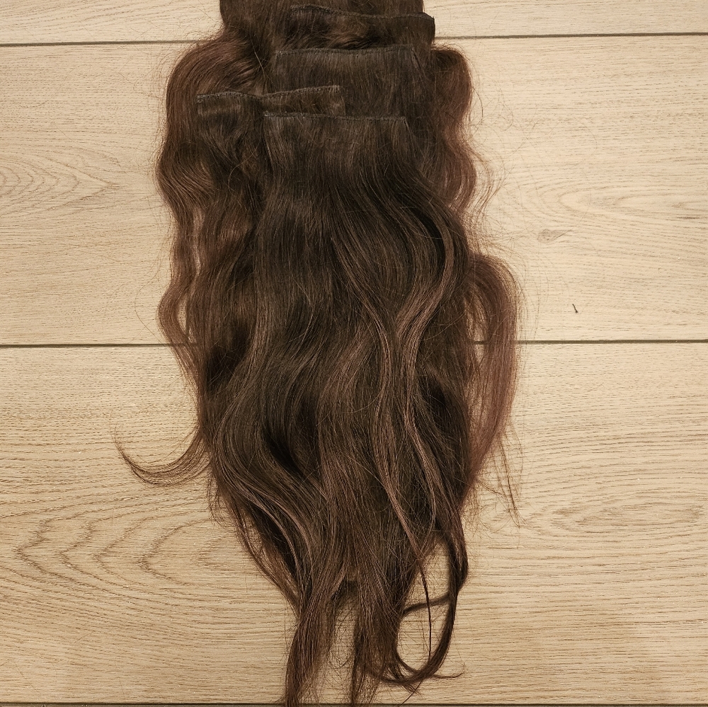 Human hair extensions